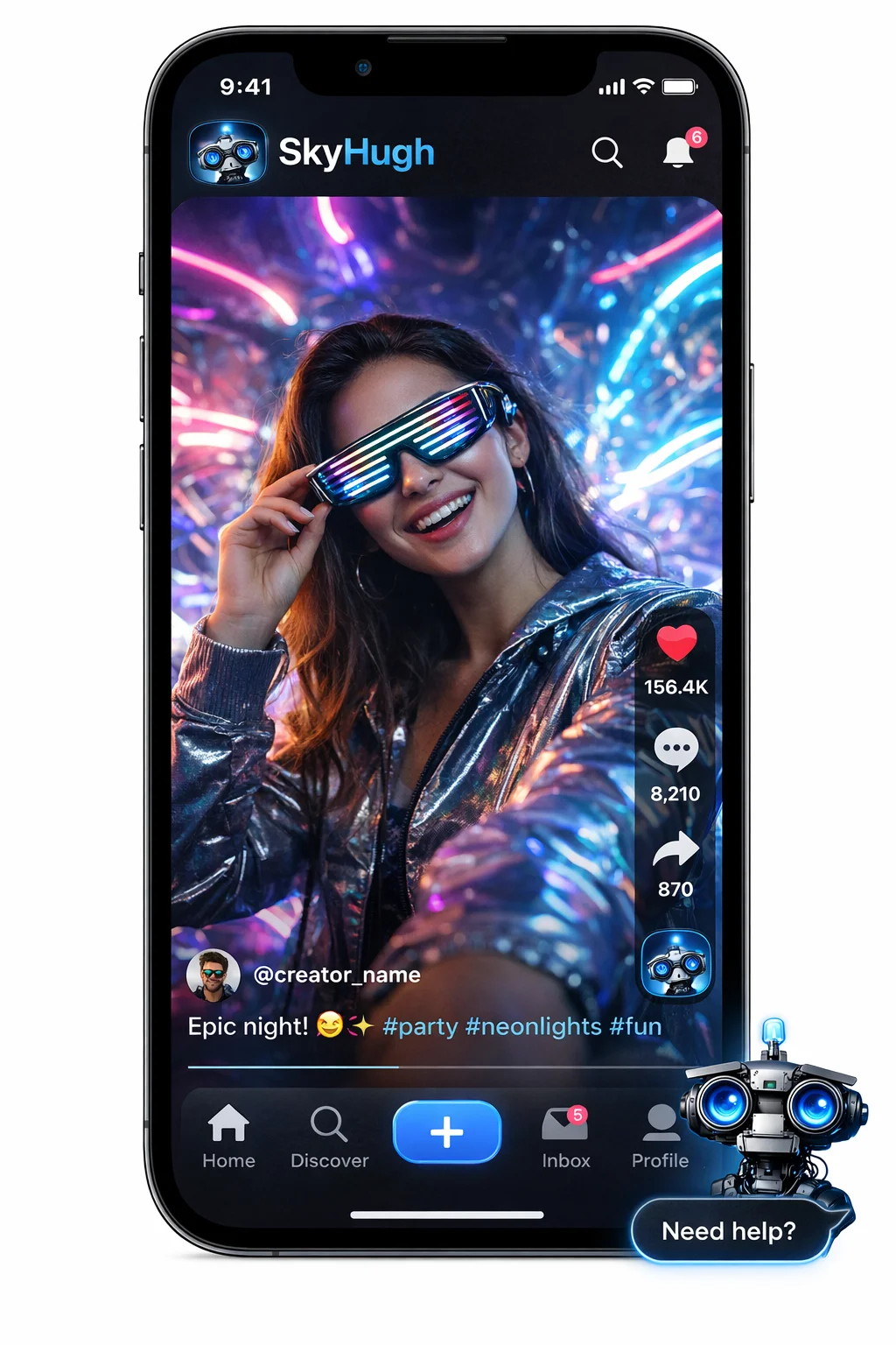 SkyHugh App - Sky Reels