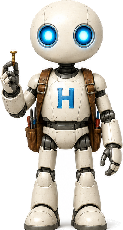 Hugh the little robot